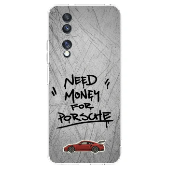 Picasee átlátszó szilikon tok az alábbi mobiltelefonokra Honor 70 - Grey Drift