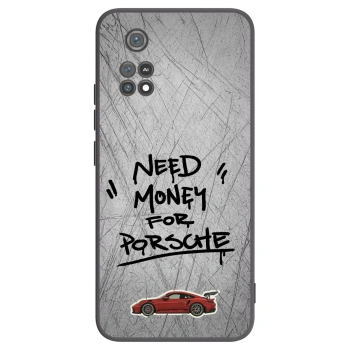 Picasee fekete szilikon tok az alábbi mobiltelefonokra Xiaomi Poco M4 Pro - Grey Drift