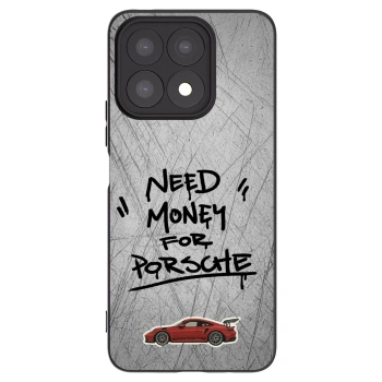 Picasee fekete szilikon tok az alábbi mobiltelefonokra Honor X8a - Grey Drift