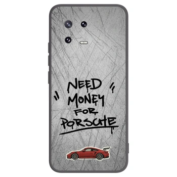 Picasee fekete szilikon tok az alábbi mobiltelefonokra Xiaomi 13 Pro - Grey Drift