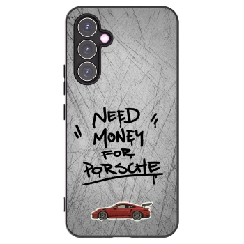 Picasee fekete szilikon tok az alábbi mobiltelefonokra Samsung Galaxy A54 5G A546B - Grey Drift