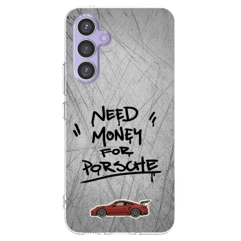 Picasee átlátszó szilikon tok az alábbi mobiltelefonokra Samsung Galaxy A54 5G A546B - Grey Drift