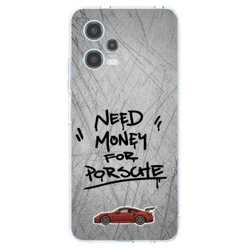 Picasee átlátszó szilikon tok az alábbi mobiltelefonokra Xiaomi Redmi Note 12 5G - Grey Drift