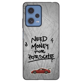 Picasee fekete szilikon tok az alábbi mobiltelefonokra Xiaomi Redmi Note 12 Pro 5G - Grey Drift