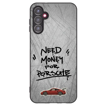 Picasee fekete szilikon tok az alábbi mobiltelefonokra Samsung Galaxy A14 4G A145R - Grey Drift
