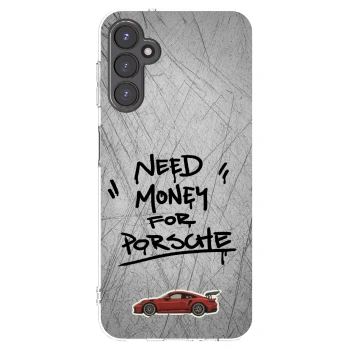 Picasee átlátszó szilikon tok az alábbi mobiltelefonokra Samsung Galaxy A14 5G A146P - Grey Drift