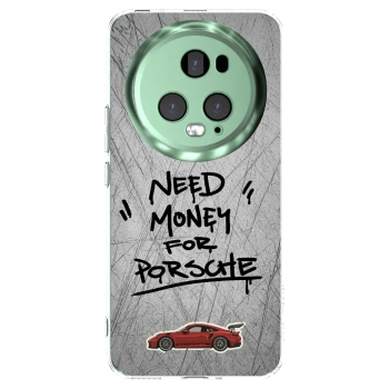 Picasee átlátszó szilikon tok az alábbi mobiltelefonokra Honor Magic5 Pro - Grey Drift