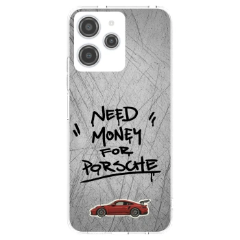 Picasee átlátszó szilikon tok az alábbi mobiltelefonokra Xiaomi Redmi 12 4G - Grey Drift