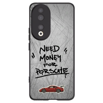 Picasee fekete szilikon tok az alábbi mobiltelefonokra Honor 90 5G - Grey Drift