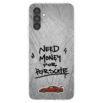 Picasee átlátszó szilikon tok az alábbi mobiltelefonokra Samsung Galaxy A04s A047F - Grey Drift