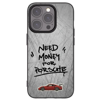 Picasee fekete szilikon tok az alábbi mobiltelefonokra Apple iPhone 15 Pro - Grey Drift