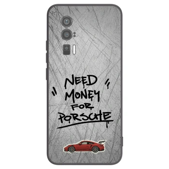 Picasee fekete szilikon tok az alábbi mobiltelefonokra Xiaomi Poco F5 Pro 5G - Grey Drift