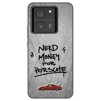 Picasee fekete szilikon tok az alábbi mobiltelefonokra Xiaomi 13T Pro - Grey Drift