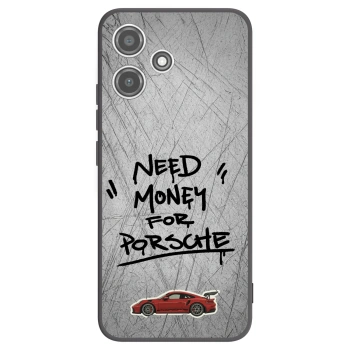 Picasee fekete szilikon tok az alábbi mobiltelefonokra Xiaomi Redmi 12 5G - Grey Drift