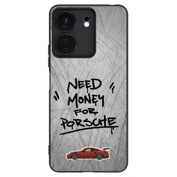 Picasee fekete szilikon tok az alábbi mobiltelefonokra Xiaomi Redmi 13C 4G - Grey Drift