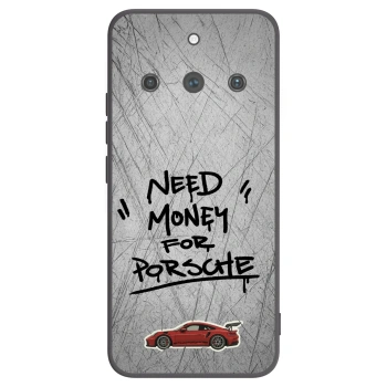 Picasee fekete szilikon tok az alábbi mobiltelefonokra Realme 11 Pro+ - Grey Drift