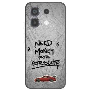 Picasee fekete szilikon tok az alábbi mobiltelefonokra Xiaomi Poco X6 - Grey Drift