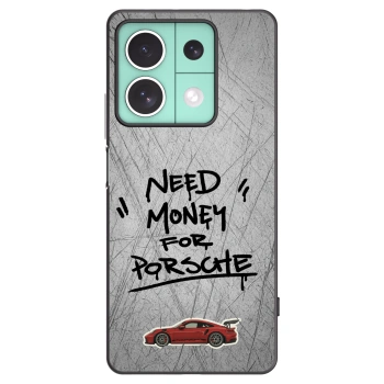 Picasee fekete szilikon tok az alábbi mobiltelefonokra Xiaomi Redmi Note 13 5G - Grey Drift