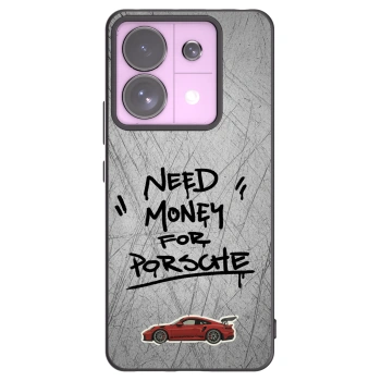 Picasee fekete szilikon tok az alábbi mobiltelefonokra Xiaomi Redmi Note 13 Pro 5G - Grey Drift