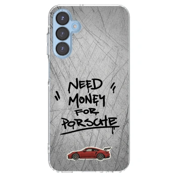 Picasee átlátszó szilikon tok az alábbi mobiltelefonokra Samsung Galaxy A15 A156B 5G - Grey Drift