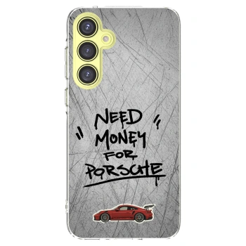 Picasee átlátszó szilikon tok az alábbi mobiltelefonokra Samsung Galaxy A35 5G A356B - Grey Drift
