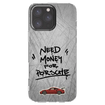 Picasee átlátszó szilikon tok az alábbi mobiltelefonokra Apple iPhone 16 Pro Max - Grey Drift