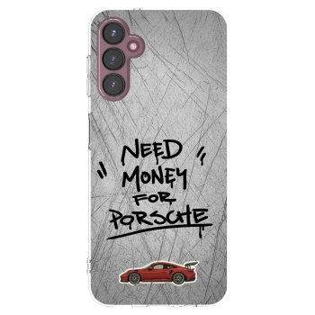 Picasee átlátszó szilikon tok az alábbi mobiltelefonokra Samsung Galaxy A05s A057G - Grey Drift