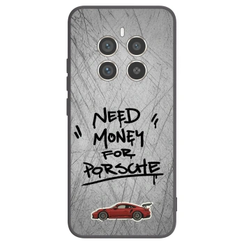 Picasee fekete szilikon tok az alábbi mobiltelefonokra Realme 12 Pro 5G - Grey Drift