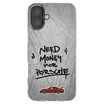 Picasee átlátszó szilikon tok az alábbi mobiltelefonokra Apple iPhone 16 Plus - Grey Drift