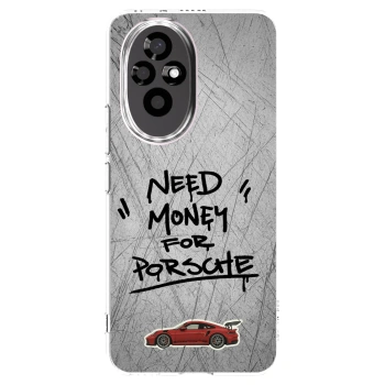 Picasee átlátszó szilikon tok az alábbi mobiltelefonokra Honor 200 5G - Grey Drift