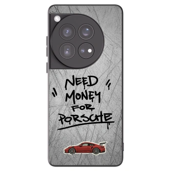 Picasee fekete szilikon tok az alábbi mobiltelefonokra OnePlus 12 5G - Grey Drift