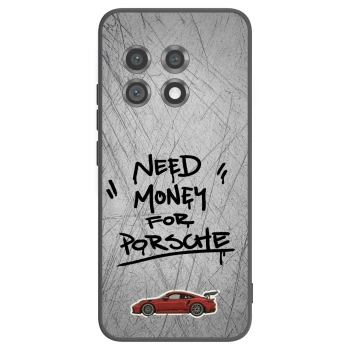 Picasee fekete szilikon tok az alábbi mobiltelefonokra OnePlus 11 5G - Grey Drift