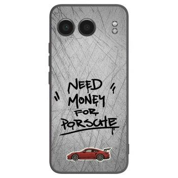 Picasee fekete szilikon tok az alábbi mobiltelefonokra OnePlus Nord 4 - Grey Drift
