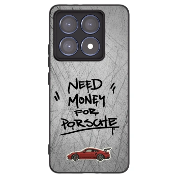 Picasee fekete szilikon tok az alábbi mobiltelefonokra Xiaomi 14T Pro - Grey Drift