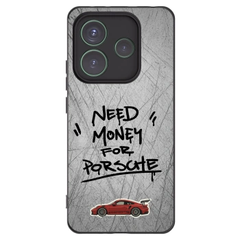 Picasee fekete szilikon tok az alábbi mobiltelefonokra Xiaomi Redmi Note 14 5G - Grey Drift