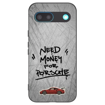 Picasee fekete szilikon tok az alábbi mobiltelefonokra Google Pixel 8 - Grey Drift