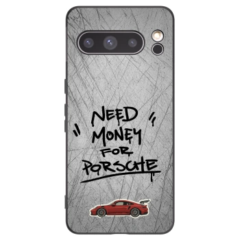 Picasee fekete szilikon tok az alábbi mobiltelefonokra Google Pixel 8 Pro - Grey Drift