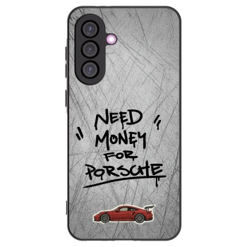Picasee fekete szilikon tok az alábbi mobiltelefonokra Samsung Galaxy A36 5G - Grey Drift