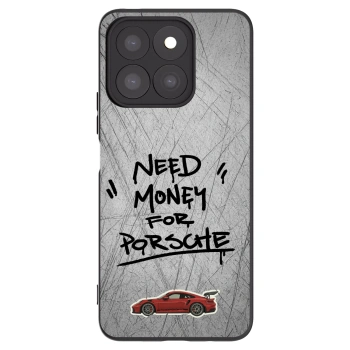 Picasee fekete szilikon tok az alábbi mobiltelefonokra Honor X8c - Grey Drift