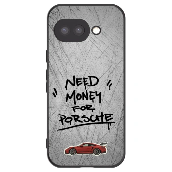 Picasee fekete szilikon tok az alábbi mobiltelefonokra Google Pixel 9a - Grey Drift