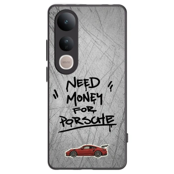 Picasee fekete szilikon tok az alábbi mobiltelefonokra Vivo V50 Lite 5G - Grey Drift