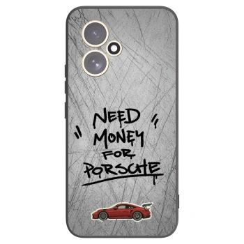 Picasee fekete szilikon tok az alábbi mobiltelefonokra Honor 400 5G - Grey Drift