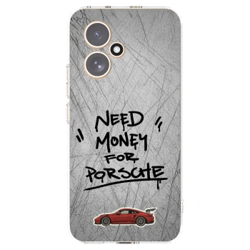 Picasee átlátszó szilikon tok az alábbi mobiltelefonokra Honor 400 5G - Grey Drift