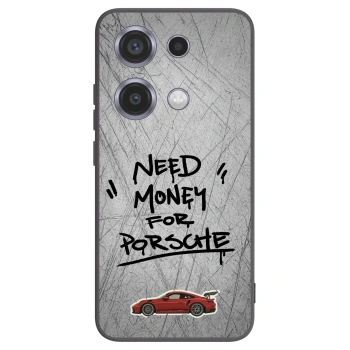 Picasee fekete szilikon tok az alábbi mobiltelefonokra Xiaomi Redmi Note 14S - Grey Drift