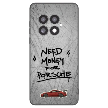 Picasee fekete szilikon tok az alábbi mobiltelefonokra OnePlus 13 5G - Grey Drift