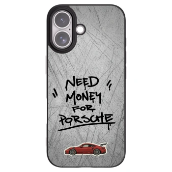 Picasee fekete szilikon tok az alábbi mobiltelefonokra Apple iPhone 17 - Grey Drift