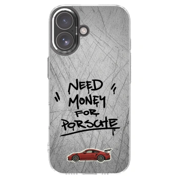 Picasee átlátszó szilikon tok az alábbi mobiltelefonokra Apple iPhone 17 - Grey Drift