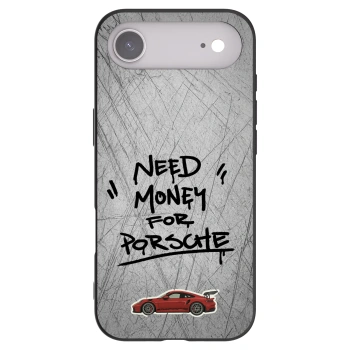 Picasee fekete szilikon tok az alábbi mobiltelefonokra Apple iPhone Air - Grey Drift