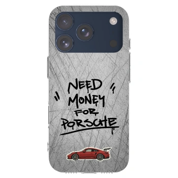 Picasee átlátszó szilikon tok az alábbi mobiltelefonokra Apple iPhone 17 Pro - Grey Drift