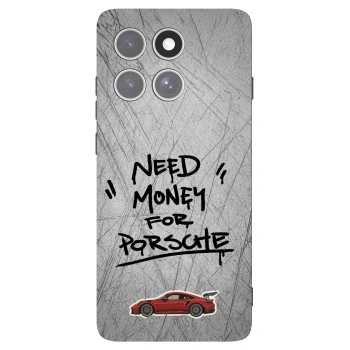 Picasee fekete szilikon tok az alábbi mobiltelefonokra Motorola Edge 60 Pro - Grey Drift